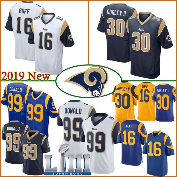 30 Todd Gurley St.louis Jerseys Ram 99 Aaron Donald 16 Jared Goff 32 Eric Weddle color rush 2019 Super Bowl LIII Football Jerseys blue 2019 
30 Todd Gurley St.louis Jerseys Ram 99 Aaron Donald 16 Jared Goff 32 Eric Weddle color rush 2019 Super Bowl LIII Football Jerseys blue 2019