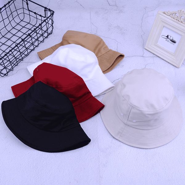 men and women spring and summer new bucket hats boys girls simple solid color fisherman hats couple outdoor travel sun hat
men and women spring and summer new bucket hats boys girls simple solid color fisherman hats couple outdoor travel sun hat