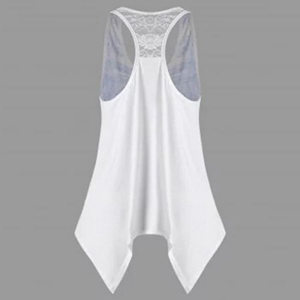 womens women designer tshirts 5xl plus size summer sleeveless women feather print lace patchwork tee shirt female casual tunic tanks, White
womens women designer tshirts 5xl plus size summer sleeveless women feather print lace patchwork tee shirt female casual tunic tanks, White