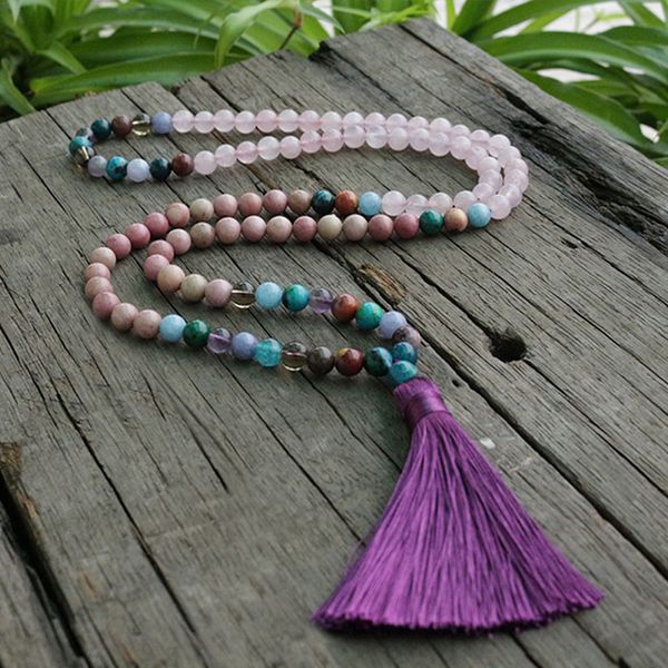8mm rose quartz and "orphan beads" necklace, restores trust and harmony japamala, 108 bead mala, mala jewelry, mala prayer beads, Silver
8mm rose quartz and "orphan beads" necklace, restores trust and harmony japamala, 108 bead mala, mala jewelry, mala prayer beads, Silver