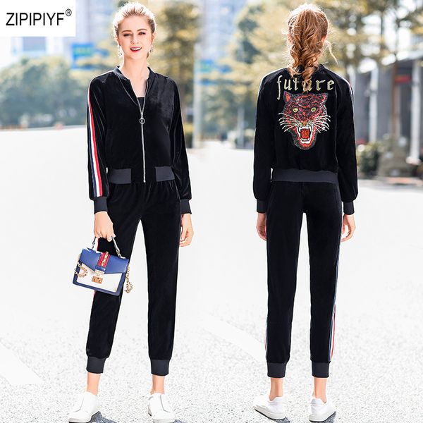 2018 new autumn spring women sport suits casual o-neck long sleeve zipper coat & elastic waist full length pants set c2599, Gray
2018 new autumn spring women sport suits casual o-neck long sleeve zipper coat & elastic waist full length pants set c2599, Gray