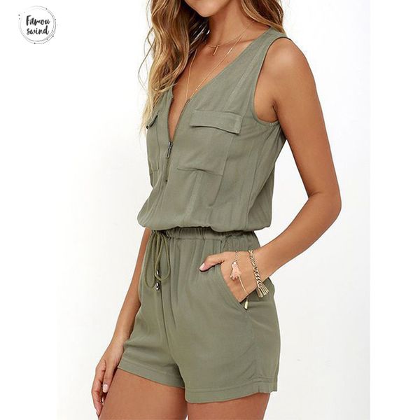 2019 summer beach rompers womens jumpsuit front zipper sleeveless overalls slim fit playsuits bodysuit plus size solid s xl, Black;white
2019 summer beach rompers womens jumpsuit front zipper sleeveless overalls slim fit playsuits bodysuit plus size solid s xl, Black;white