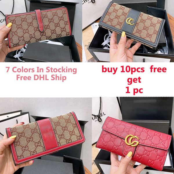 dhl leather luxury designer wallets handbags for men women purses clutch bags with zipper card bag colorful purse, Black
dhl leather luxury designer wallets handbags for men women purses clutch bags with zipper card bag colorful purse, Black