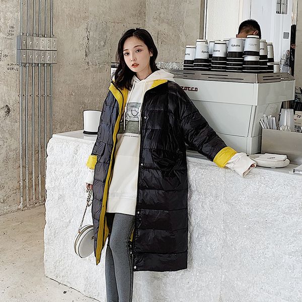 causal retractable sleeve women winter jacket cotton padded warm stand collar long glossy coats down parkas, Black
causal retractable sleeve women winter jacket cotton padded warm stand collar long glossy coats down parkas, Black