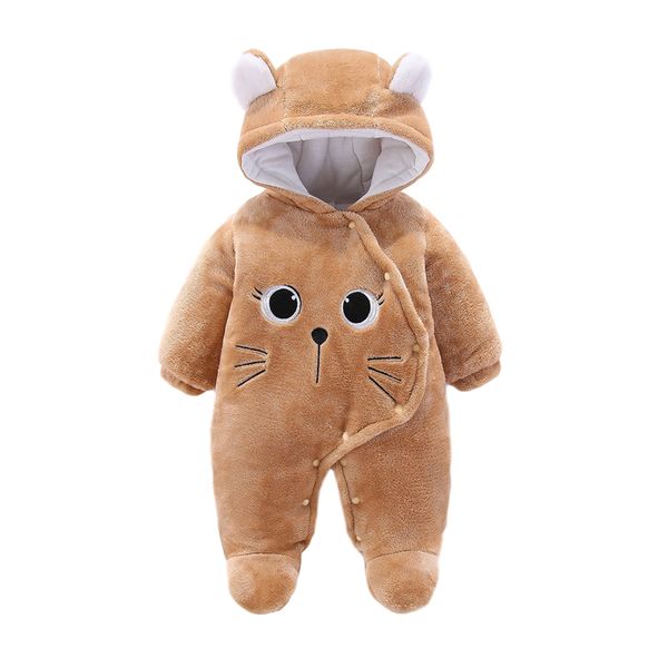 cartoon animal pattern winter baby clothes newborn long selve rompers boys girls hooded thick warm outwear toddler jumpsuit, Blue
cartoon animal pattern winter baby clothes newborn long selve rompers boys girls hooded thick warm outwear toddler jumpsuit, Blue
