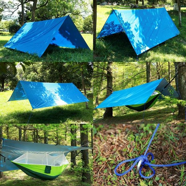 tents and shelters outdoor multifunctional canopy camping tarp waterproof sunscreen beach shade tent moisture-proof floor mat for hiking tra
tents and shelters outdoor multifunctional canopy camping tarp waterproof sunscreen beach shade tent moisture-proof floor mat for hiking tra