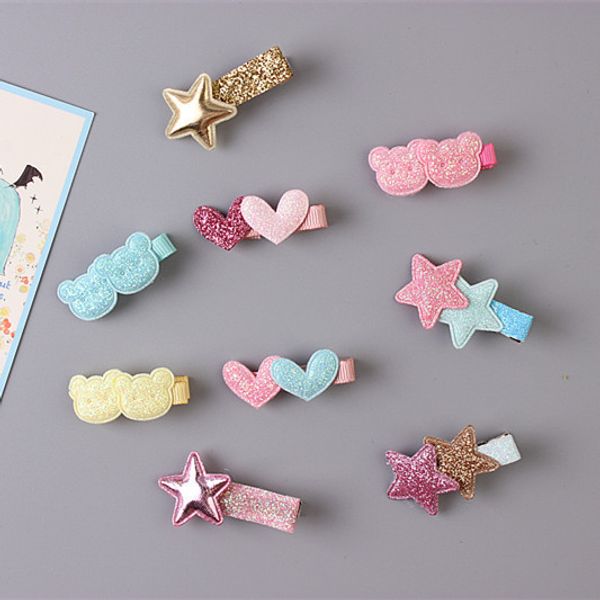 1pcs new baby girls glitter kids gifts party hair clips star princess barrette hair accessories child hairpin toddler snap clip, Slivery;white
1pcs new baby girls glitter kids gifts party hair clips star princess barrette hair accessories child hairpin toddler snap clip, Slivery;white