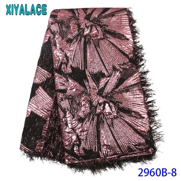 latest nigerian lace fabric 2020 brocade fabric lace with feather for african party ks2960b-8, Pink;blue
latest nigerian lace fabric 2020 brocade fabric lace with feather for african party ks2960b-8, Pink;blue