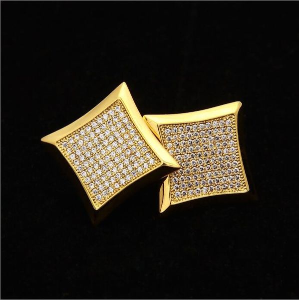 designer luxury men's hip-hop micro inlay 200 zircon big earrings jewelry fashion simple personality close inlay c z stone student earr, Golden;silver
designer luxury men's hip-hop micro inlay 200 zircon big earrings jewelry fashion simple personality close inlay c z stone student earr, Golden;silver