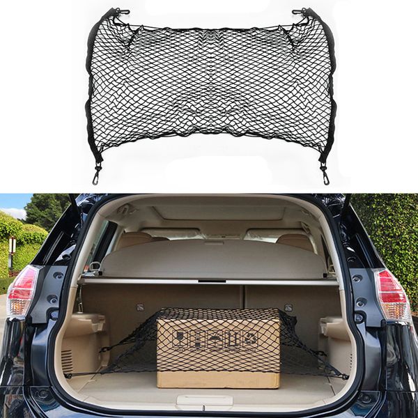 

car trunk storage elastic mesh net 4 hooks for kia rio k2 ceed sportage 3 sorento cerato armrest picanto soul optima