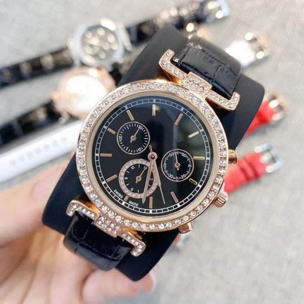 2020 genuine leather lady luxury watch relogio feminino women diamond watch fashion dress wristwatches girl gifts luxury watch high qu, Slivery;brown
2020 genuine leather lady luxury watch relogio feminino women diamond watch fashion dress wristwatches girl gifts luxury watch high qu, Slivery;brown