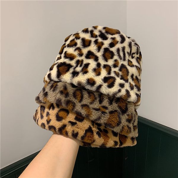 europe women leopard faux fur bucket hat flat thick warm fisherman hats outdoors fashion fluffy caps autumn winter 56-58cm, Blue;gray
europe women leopard faux fur bucket hat flat thick warm fisherman hats outdoors fashion fluffy caps autumn winter 56-58cm, Blue;gray