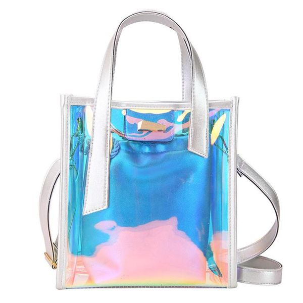 women bag laser reflective women's handbags shoulder bag transparent bolsa feminina beach satchel crossbody with pouch
women bag laser reflective women's handbags shoulder bag transparent bolsa feminina beach satchel crossbody with pouch