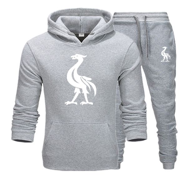 new two pieces set fashion hooded v-neck sweatshirt men's warm trousers hoodie autumn men's brand clothes hoodie+ pants set, Gray
new two pieces set fashion hooded v-neck sweatshirt men's warm trousers hoodie autumn men's brand clothes hoodie+ pants set, Gray