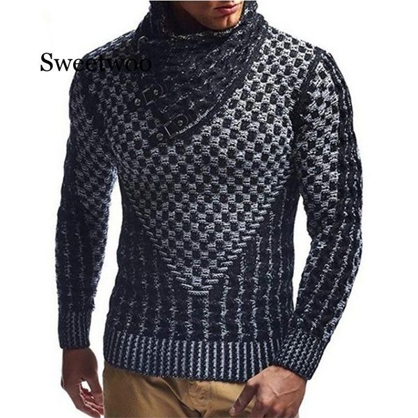 sweetwoo men sweaters 2020 warm hedging turtleneck pullover sweater male casual knitwear slim winter sweater men, White;black
sweetwoo men sweaters 2020 warm hedging turtleneck pullover sweater male casual knitwear slim winter sweater men, White;black