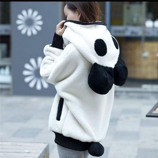 winter coat overcoat woman cute bear ear panda winter warm hoodie coat lady hooded jacket outerwear blouse coats femme parka jul, Black;brown
winter coat overcoat woman cute bear ear panda winter warm hoodie coat lady hooded jacket outerwear blouse coats femme parka jul, Black;brown