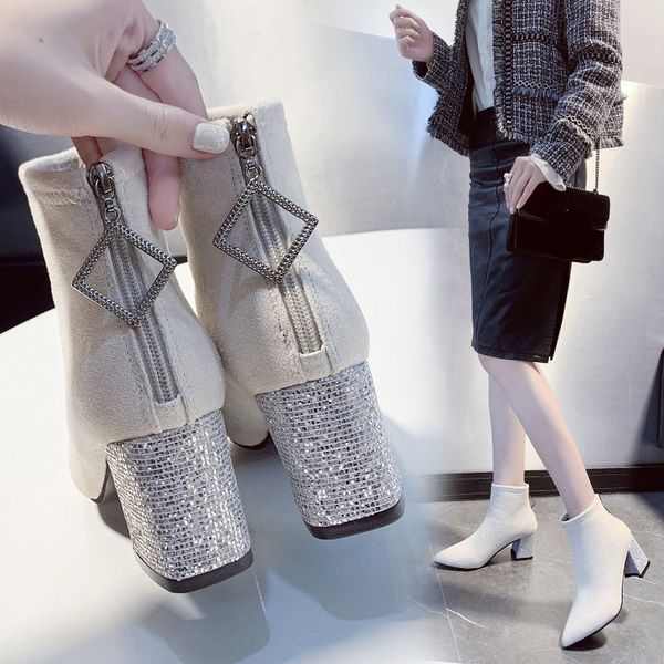 shoes zipper women boots high heels winter footwear luxury designer booties ladies boots-women stiletto autumn 2020 fashion, Black
shoes zipper women boots high heels winter footwear luxury designer booties ladies boots-women stiletto autumn 2020 fashion, Black