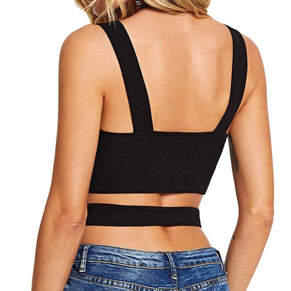 fashion women solid women summer 2019 sleeveless cross backless casual short camis vestidos de verano haut femme#g8, White
fashion women solid women summer 2019 sleeveless cross backless casual short camis vestidos de verano haut femme#g8, White