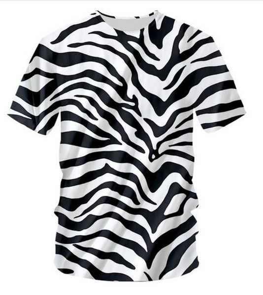 new fashion zebra stripes o neck t-shirt large size leisure 3d printing personality loose fitness workout tee shirts dx01, White;black
new fashion zebra stripes o neck t-shirt large size leisure 3d printing personality loose fitness workout tee shirts dx01, White;black