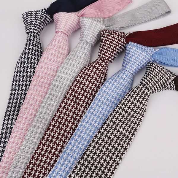 matagorda 12-color knit tie 6cm narrow necktie style wool woolen gravata houndstooth lattice series men accessories neckwear, Black;blue
matagorda 12-color knit tie 6cm narrow necktie style wool woolen gravata houndstooth lattice series men accessories neckwear, Black;blue