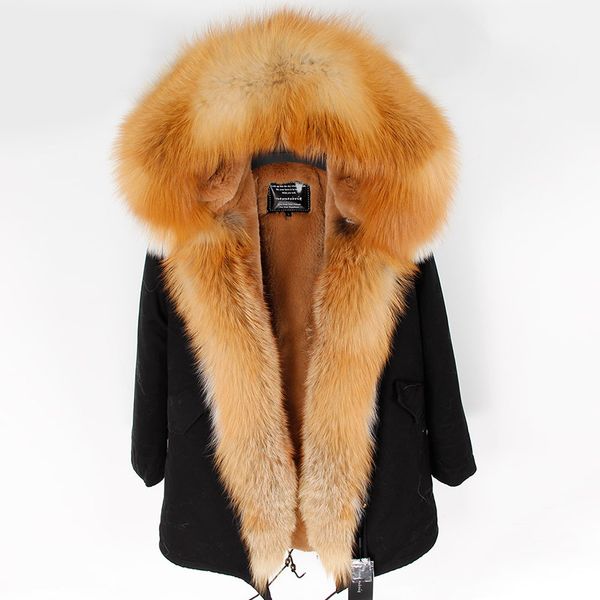 2019 new fashion natural raccoon fur collar front door real raccoon fur artificial padded parker women's jacket long thick, Black
2019 new fashion natural raccoon fur collar front door real raccoon fur artificial padded parker women's jacket long thick, Black