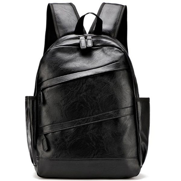college wind simple versatile backpack pu leather backpack men's travel fashion casual
college wind simple versatile backpack pu leather backpack men's travel fashion casual