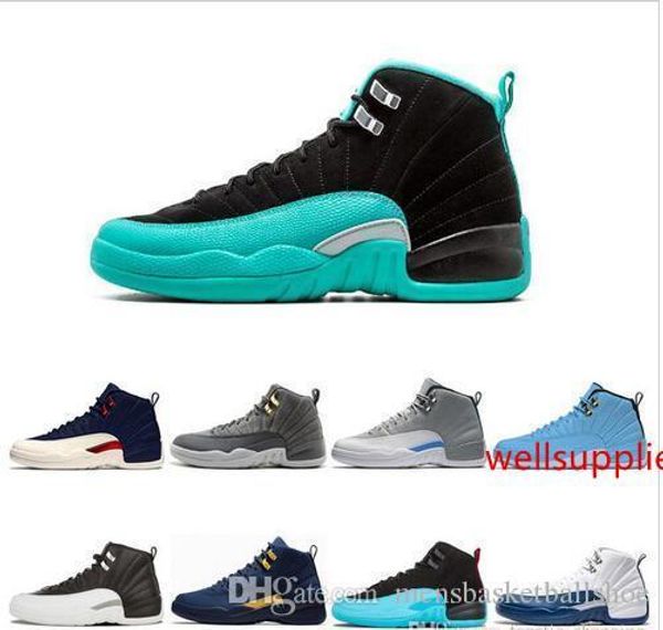 new wholesale hyper jade 12 basketball shoes 12s xii unc college navy wool taxi playoffs mens athletic sports sneakers size 7-13
new wholesale hyper jade 12 basketball shoes 12s xii unc college navy wool taxi playoffs mens athletic sports sneakers size 7-13