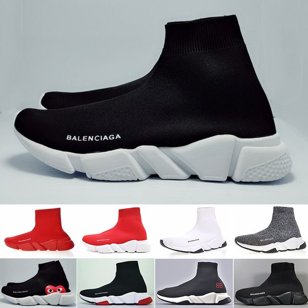 2018 luxury sock shoe speed knitted trainers casual sneakers speed trainer sock race fashion black shoes men women sports shoes ko81n, Blue;gray
2018 luxury sock shoe speed knitted trainers casual sneakers speed trainer sock race fashion black shoes men women sports shoes ko81n, Blue;gray