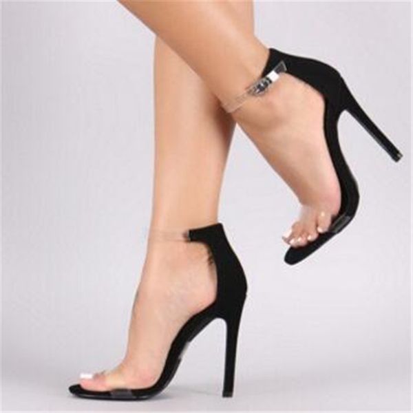 women pumps pvc platform sandals super high heels waterproof female transparent crystal wedding shoes sandalia feminina, Black
women pumps pvc platform sandals super high heels waterproof female transparent crystal wedding shoes sandalia feminina, Black