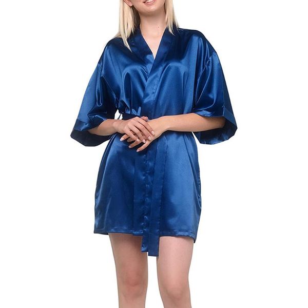 men's sleepwear 2021 women's kimono robes lady girls plain satin ladies half sleeve gown silky lingerie lightweight night wear, Black;brown
men's sleepwear 2021 women's kimono robes lady girls plain satin ladies half sleeve gown silky lingerie lightweight night wear, Black;brown