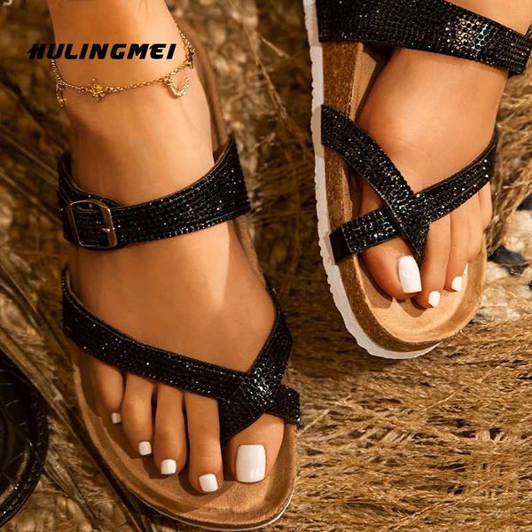 women new fashion flip-flop beach slippers flat bottom casual plus size slippers for women, Black
women new fashion flip-flop beach slippers flat bottom casual plus size slippers for women, Black
