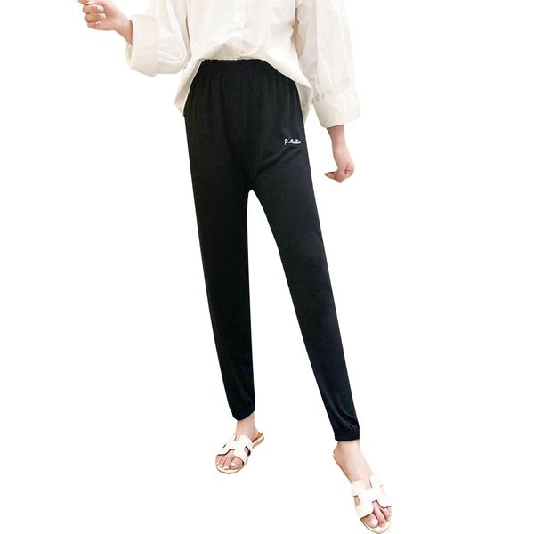 womens harem pants mid waist elastic casual loose ankle-length pants fashion pure color easy to wear pantalons dames #jp, Black;red
womens harem pants mid waist elastic casual loose ankle-length pants fashion pure color easy to wear pantalons dames #jp, Black;red