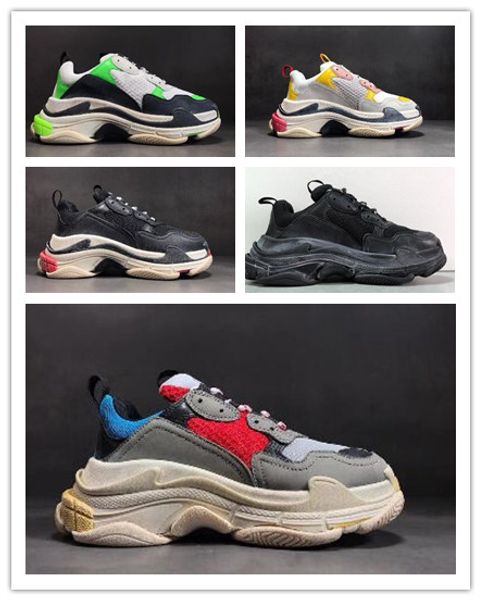 2019 multi luxury triple s designer low new arrival sneaker combination soles boots mens womens casual shoes sports casual shoe, Black
2019 multi luxury triple s designer low new arrival sneaker combination soles boots mens womens casual shoes sports casual shoe, Black
