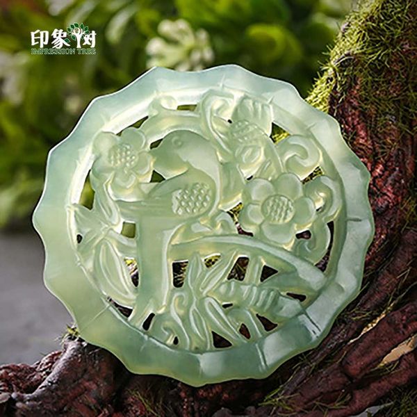 natural carved serpentine jades pendant dragon phoenix bat chinese ethnic mysterious luck pendant jewelry makings 18021, Silver
natural carved serpentine jades pendant dragon phoenix bat chinese ethnic mysterious luck pendant jewelry makings 18021, Silver