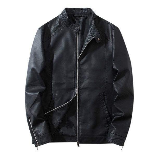 natural leather jackets men autumn&winter biker motorcycle wild male zipper casual outwear coat hombre coat, Black
natural leather jackets men autumn&winter biker motorcycle wild male zipper casual outwear coat hombre coat, Black