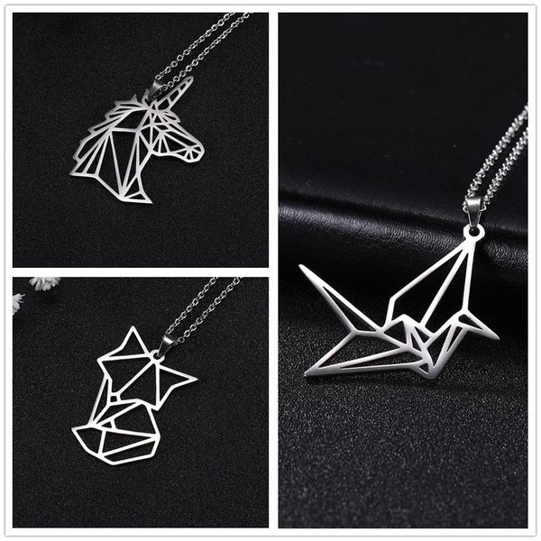 lemegeton animal necklace men stainless steel necklace dog wolf tiger jewelry femme 2019, Silver
lemegeton animal necklace men stainless steel necklace dog wolf tiger jewelry femme 2019, Silver