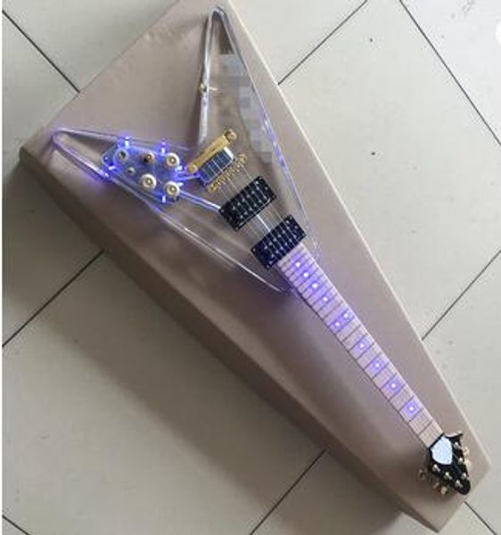 led acrylic electric v shape guitar
led acrylic electric v shape guitar