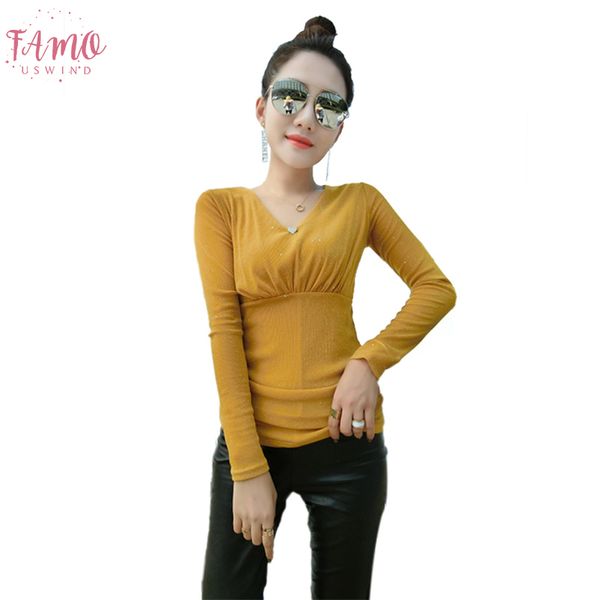 мода европейский v neck mesh пришивания tshirt 2019 новая осень зима топ с длинным рукавом одежда camiseta mujer основывая рубашка t97012, White
мода европейский v neck mesh пришивания tshirt 2019 новая осень зима топ с длинным рукавом одежда camiseta mujer основывая рубашка t97012, White
