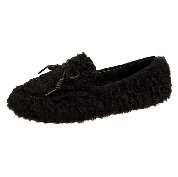 winter women's flat keep warm cotton shoes flat shoes women casual solid color flock short plush shallow mouth cotton, Black
winter women's flat keep warm cotton shoes flat shoes women casual solid color flock short plush shallow mouth cotton, Black