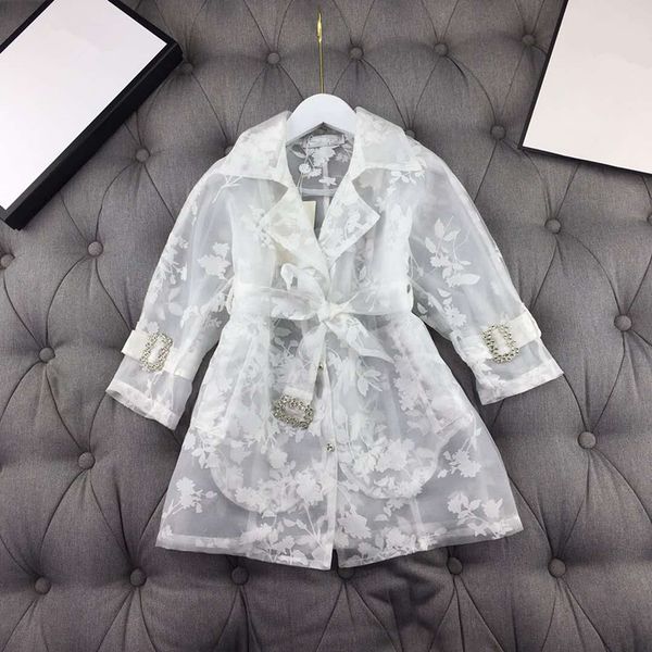european and american parent-child outfit 2020 spring and summer new styles long sleeve organza hook flower girls' trench coat, Blue
european and american parent-child outfit 2020 spring and summer new styles long sleeve organza hook flower girls' trench coat, Blue