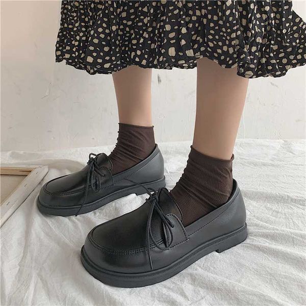 new spring autumn loafers women leather round toe wingtip glazed shoes patent leather brogue flats handmade, Black
new spring autumn loafers women leather round toe wingtip glazed shoes patent leather brogue flats handmade, Black