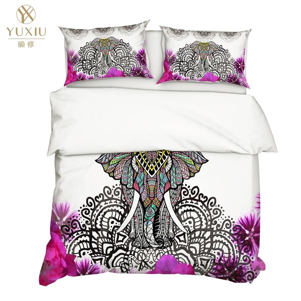 yuxiu 3d printing animal elephant duvet covers 3pcs sets bedding set bed linen quilt cover king full twin single
yuxiu 3d printing animal elephant duvet covers 3pcs sets bedding set bed linen quilt cover king full twin single