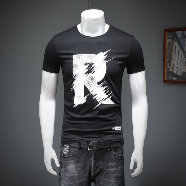 2020 new luxury mens designer t shirt letter print round nec short sleeve fashion men women black t shirt, White;black
2020 new luxury mens designer t shirt letter print round nec short sleeve fashion men women black t shirt, White;black