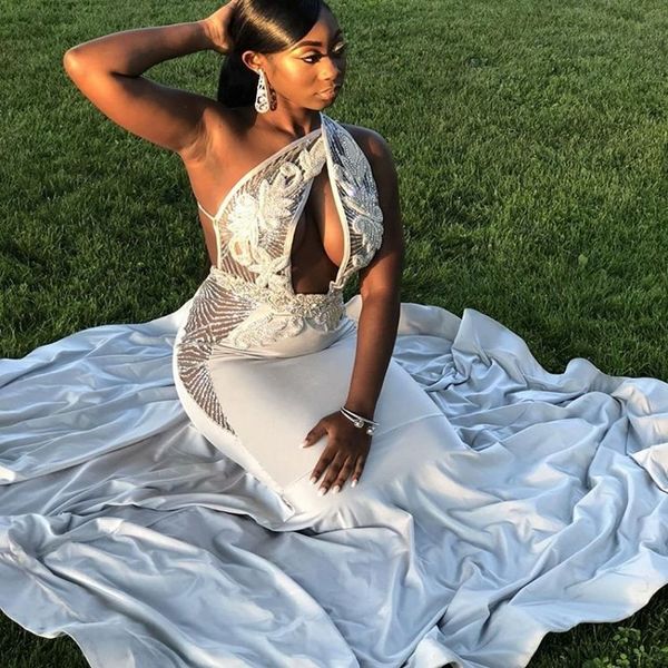 black girls mermaid prom dresses one shoulder beads sequins keyhole neck satin cocktail party dress satin long evening gowns
black girls mermaid prom dresses one shoulder beads sequins keyhole neck satin cocktail party dress satin long evening gowns