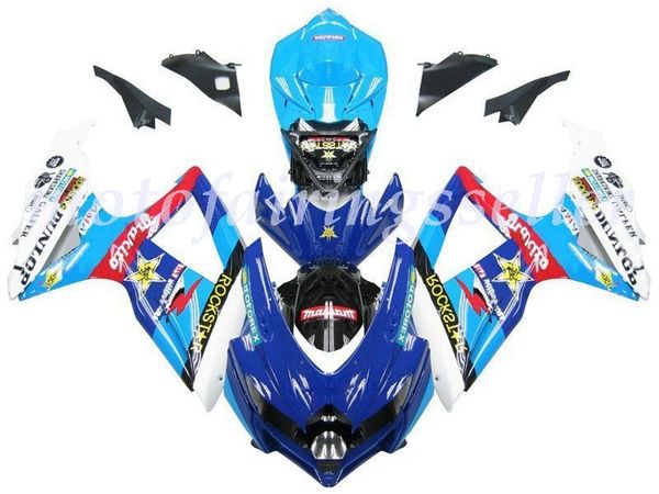new abs plastic fairings kit fit for suzuki gsxr600 gsxr750 gsx-r600 r750 k8 2008 2009 2010 injection mold blue rockstar malkita
new abs plastic fairings kit fit for suzuki gsxr600 gsxr750 gsx-r600 r750 k8 2008 2009 2010 injection mold blue rockstar malkita