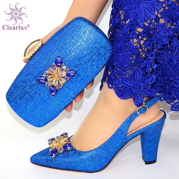 african style elegant ladies shoes and matching bag set 2019 italian design rhinestone high heels shoes and bag set for party, Black
african style elegant ladies shoes and matching bag set 2019 italian design rhinestone high heels shoes and bag set for party, Black