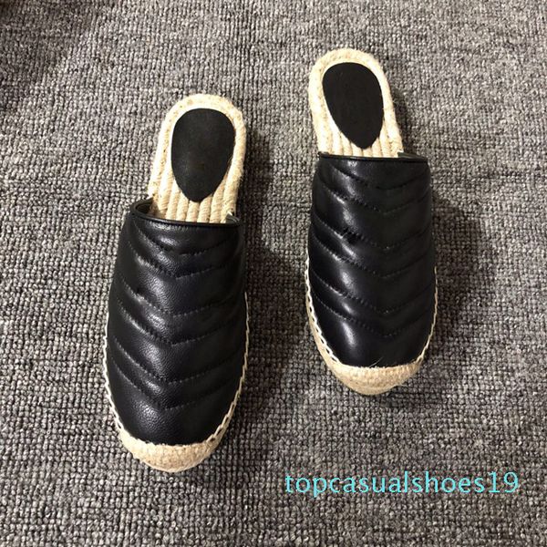 2019 designer women leather canvas espadrilles genuine lambskin women flat shoes pearl espadrilles size eur35-41 with box t19, Black
2019 designer women leather canvas espadrilles genuine lambskin women flat shoes pearl espadrilles size eur35-41 with box t19, Black