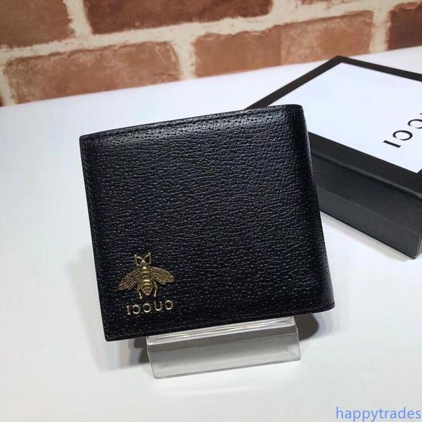 luxury celebrity design letter bee insect metal buckle two fold wallet cowhide leather black 523664 short purse clutch
luxury celebrity design letter bee insect metal buckle two fold wallet cowhide leather black 523664 short purse clutch