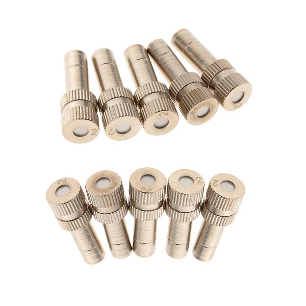 10 pieces low pressure misting nozzles garden water irrigation sprinkler fittings tools, fine mist spot, up to 3-7 microns
10 pieces low pressure misting nozzles garden water irrigation sprinkler fittings tools, fine mist spot, up to 3-7 microns
