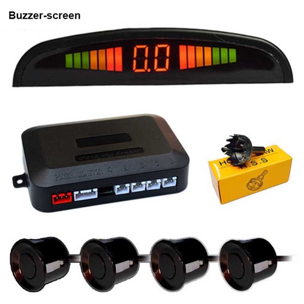 1set car reverse backup radar system alert alarm kit with 4 parking sensors distance detection bx
1set car reverse backup radar system alert alarm kit with 4 parking sensors distance detection bx